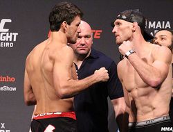 фото - Видео взвешивания UFC Fight Night в Рио: Майя – Лафлэр, Силва – Кошчек