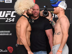 фото - Лучшие моменты боя Хабиб Нурмагомедов — Джастин Гэтжи на UFC 254: видео