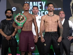 фото - Взвешивание Девина Хэйни и Хорхе Линареса: результаты, видео, фото