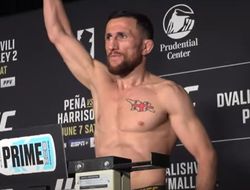 фото - О’Мэлли тяжелее Двалишвили. Состоялось взвешивание перед UFC 316