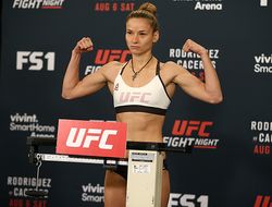 фото - Видео взвешивания перед UFC Fight Night 92: Родригес — Касерес, Марина Мороз