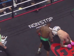 фото - По печени! Самаке нокаутировал Кнэппа: видео