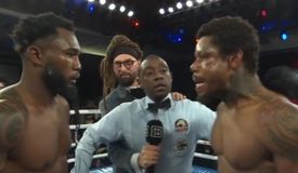 Адамес избил Уильямса и остался с титулом: видео