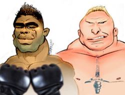 фото - (ММА + Видео) Леснар объявил об уходе, а Оверим хочет Дос Сантоса