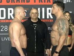 фото - Фёдор Емельяненко и Фрэнк Мир прошли взвешивание: цифры и видео