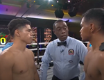 Варгас и Герреро разыграли временный титул WBA, оба падали: видео