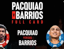 фото - Шоу Барриос vs Пакьяо. Мощный главный кард сформирован полностью