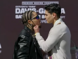 фото - Уже жарче! Дэвис и Гарсия едва не сцепились в LA — видео и цитаты