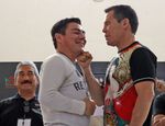 Деды ещё не навоевались: легендарные Чавес и Арсе взвесились — результаты, видео и фото
