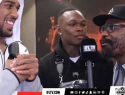 фото - Адесанья встретил Чисору и Джошуа, объявил о возвращении. Выступит в шоу UFC 300?