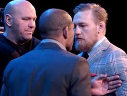 фото - Видео: битва взглядов Жозе Алдо и Конора Макгрегора