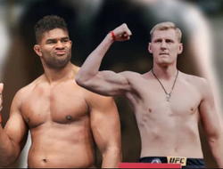 фото - Как прошло взвешивание Александра Волкова и Алистара Оверима: цифры, битвы взглядов, видео