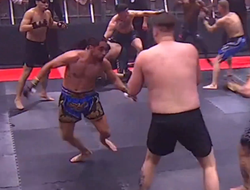 фото - Дичь дня: зацените фрик-шоу в стиле ММА от Dogfight — видео