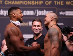 фото - Джошуа «принял озверин», обещает «размазать Усика» в субботу