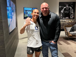 фото - Таила Сантос уволена из UFC. В прошлом году она почти отобрала пояс у Шевченко 