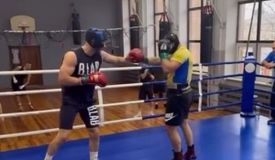 Грядёт камбэк? 49-летний Кличко показал спарринг с Ловчинским: видео