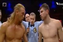 Видео боя: Евгений Хитров — Джош Лютеран