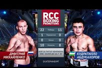 Видео боя: Кудратилло Абдукахоров — Дмитрий Михайленко, HD 1080