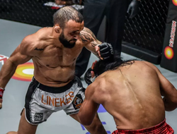 фото - Ветеран UFC Джон Линекер жёстко забил Белингона, метит в чемпионы One FC — видео