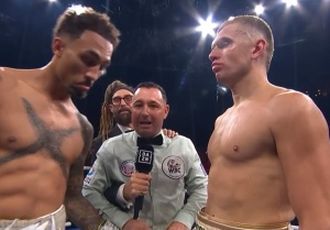 Уиттакер едва не влетел Уоллесу в элиминаторе IBF: видео