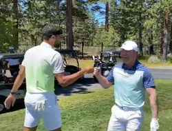 фото - Канело размялся со звездой НБА, боязнь Сен-Пьера, Ортис встретился с «Мачете» — соцсети 