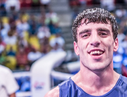 фото - Бокс на Олимпийских играх 2020. Оганес Бачков в полуфинале — подавил Абдураимова