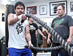 фото - Пакьяо ухайдакает Хорна, если тот вздумает подняться после нокдауна — тренер