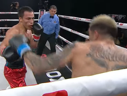 фото - Джукембаев падал, вырвал победу у Ролдана: видео