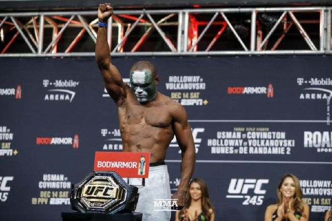 фото - Видео и фото взвешивания перед UFC 245: Усман, Ковингтон, Холлоуэй, Нуньеш, Ян и другие