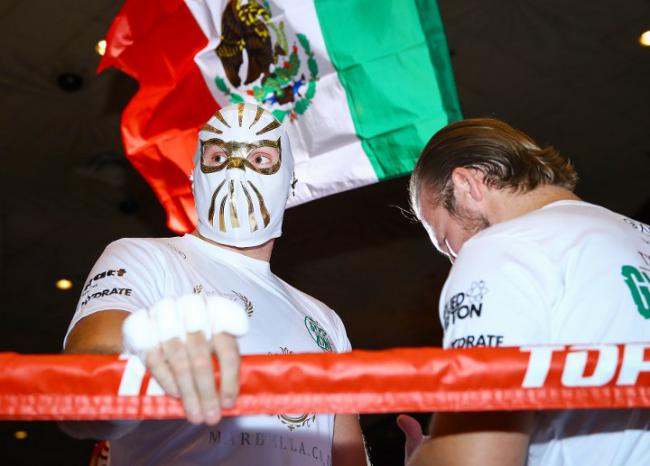 «Mexican style»: открытая тренировка Тайсона Фьюри — фото и видео фото - «Mexican style»: открытая тренировка Тайсона Фьюри — фото и видео