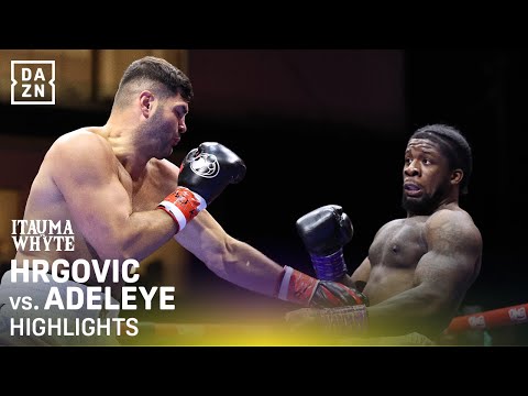 Филип Хргович – Дэвид Аделейе. Видео лучших моментов боя