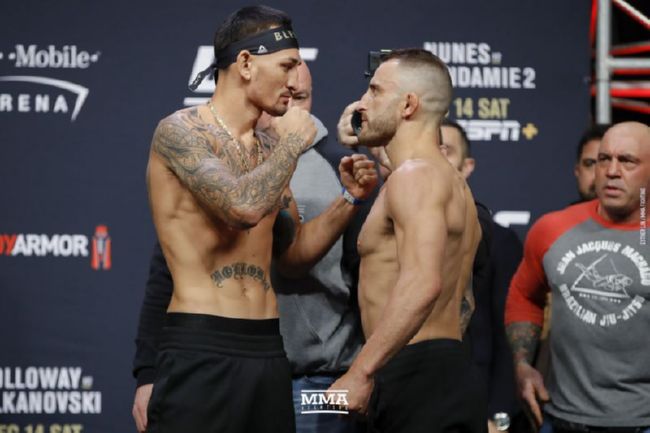 фото - Видео и фото взвешивания перед UFC 245: Усман, Ковингтон, Холлоуэй, Нуньеш, Ян и другие