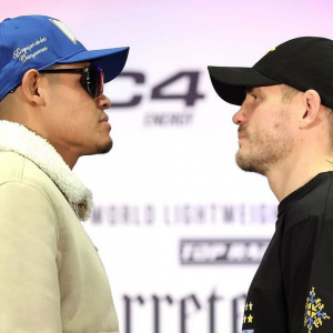 Беринчик–Наваррете. Фото с финальной пресс-конференции