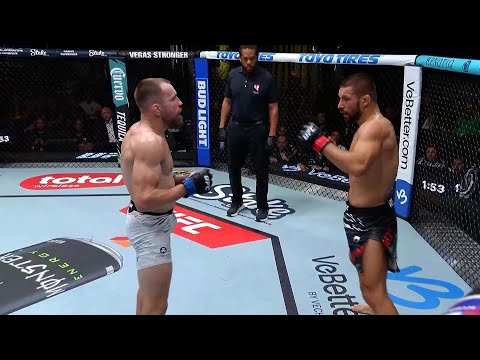 Гамрот прошёл Клейна, Браимай задушил Гоффа. Видео лучших моментов UFC on ESPN 68