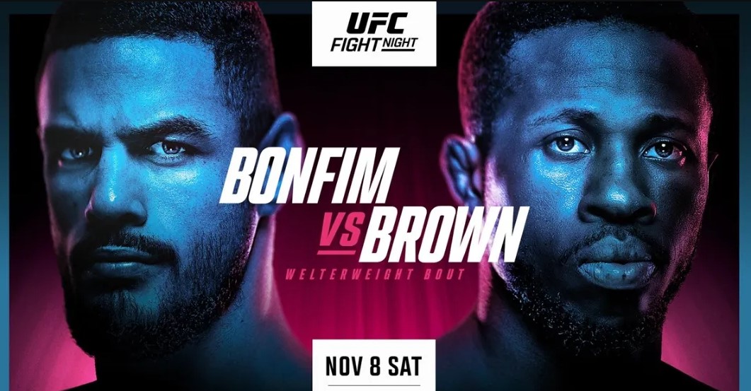 Полный кард UFC Вегас 111: Габриэль Бонфим – Рэнди Браун. Все бои шоу 9 ноября