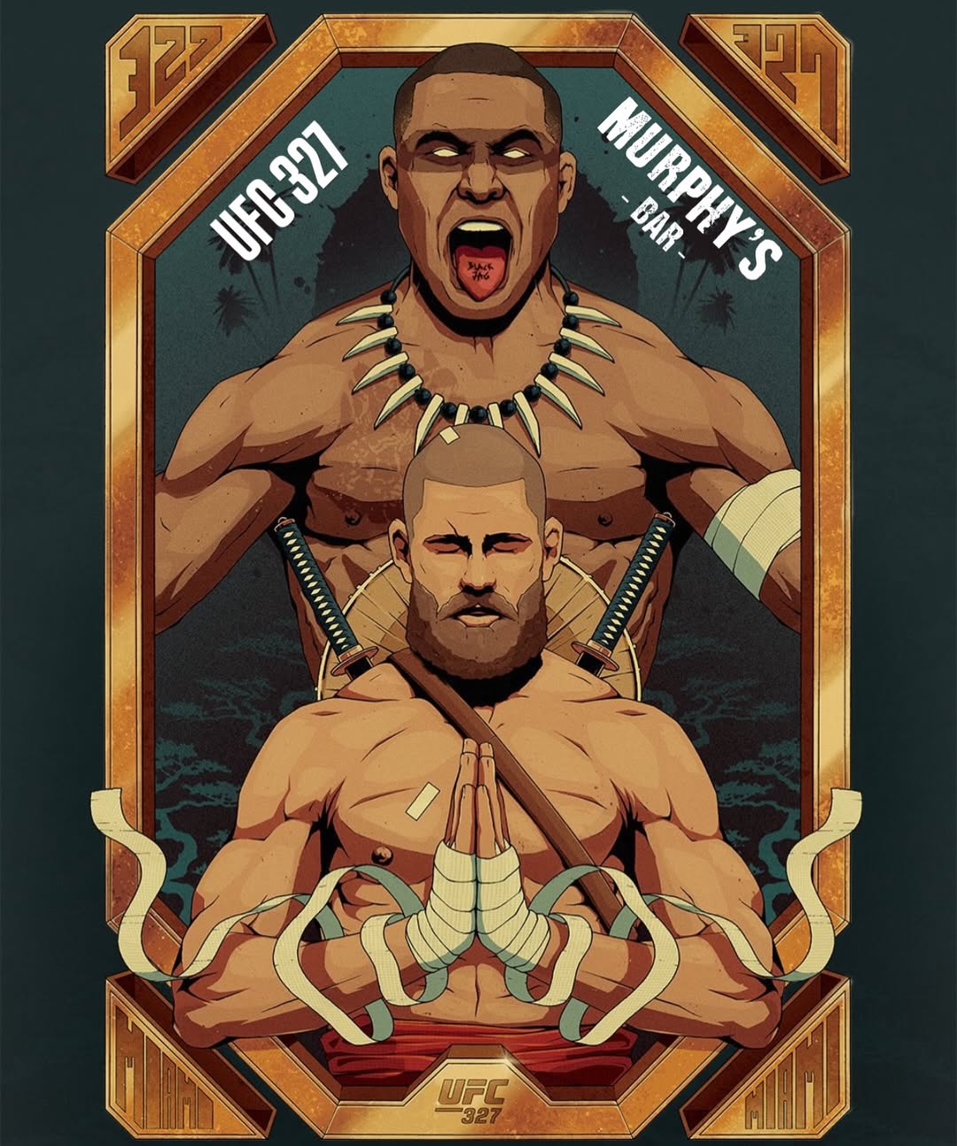 Прямая трансляция UFC 327: Иржи Прохазка – Карлос Ульберг. Смотреть онлайн