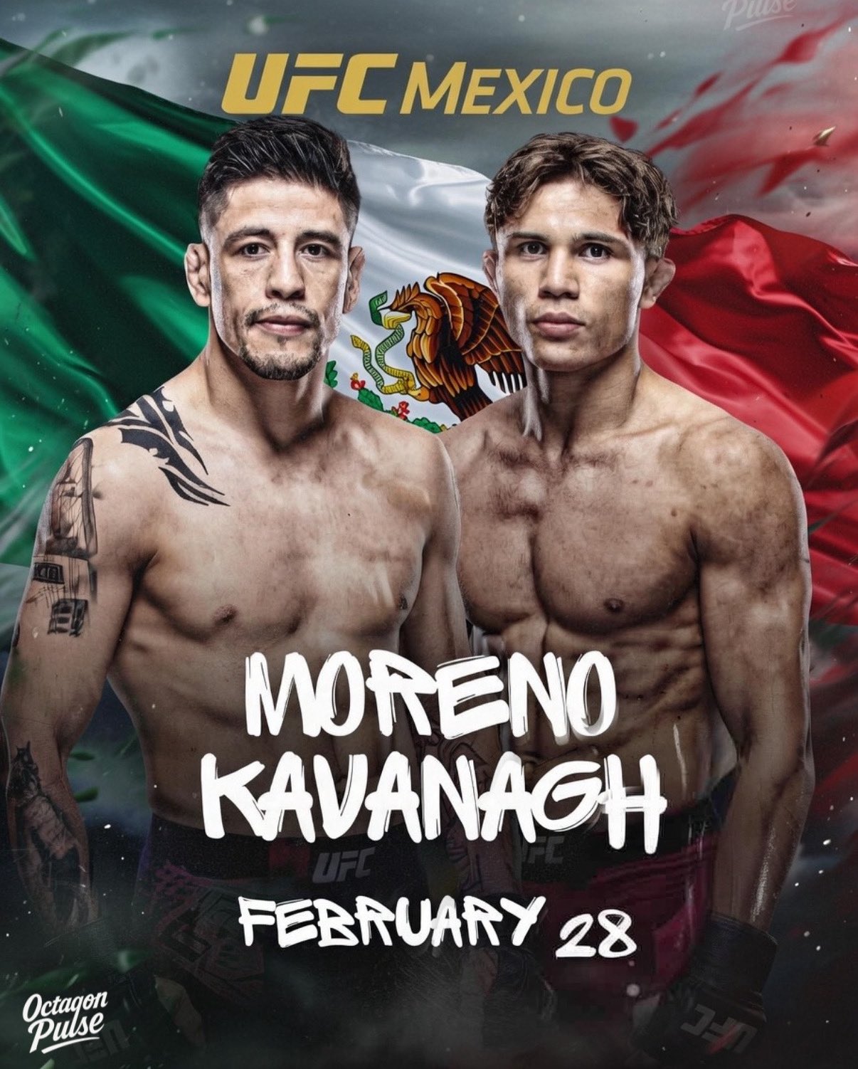 Полный кард UFC Мехико: Брэндон Морено – Лонир Кавана