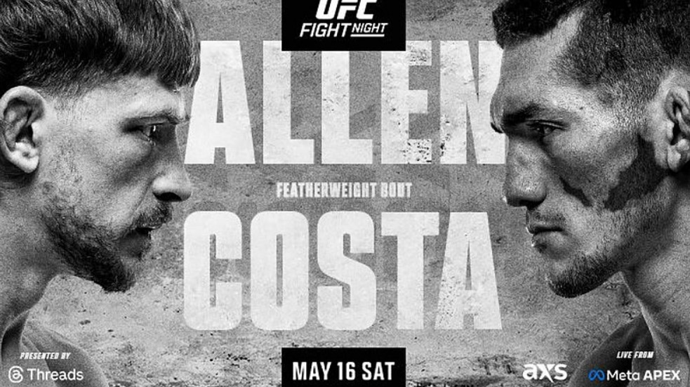 UFC Fight Night 276: Арнольд Аллен – Мелкизаэл Коста. Дата, кард шоу, где и когда смотреть прямую трансляцию