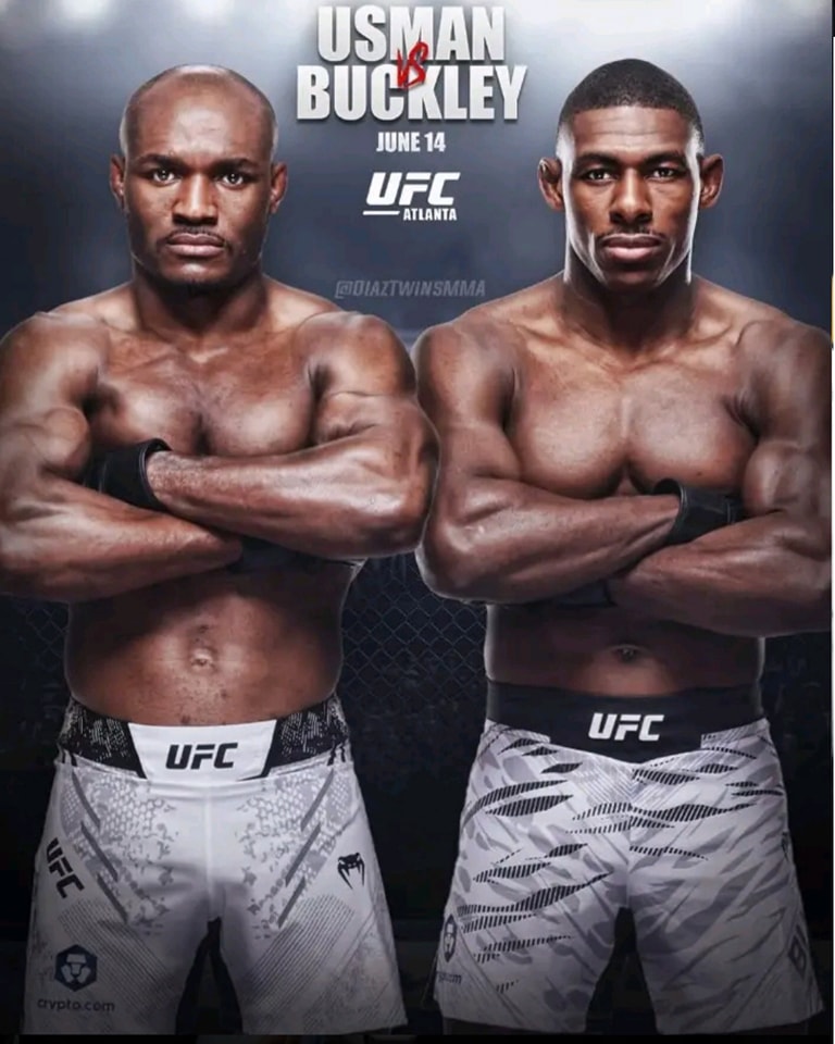 Полный кард UFC on ESPN 69: Камару Усман – Хоакин Бакли. Все бои шоу 8 июня