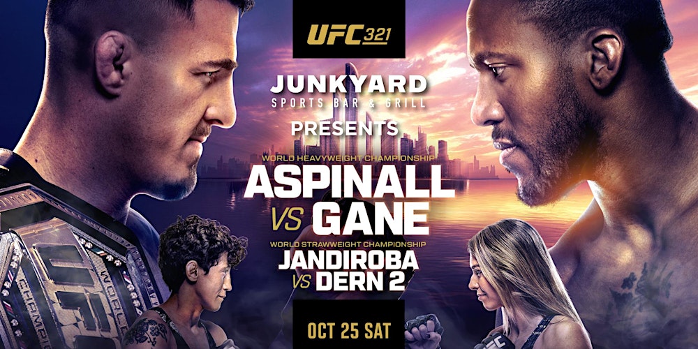 Полный кард UFC 321: Том Аспиналл – Сирил Ган. Все бои шоу 25 октября в Абу-Даби