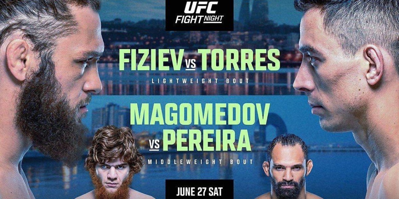 UFC Баку: Рафаэль Физиев – Мануэль Торрес — прямая трансляция, где смотреть онлайн и время начала