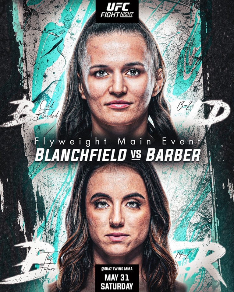 Прямая трансляция UFC on ESPN 68: Эрин Бланчфилд – Мэйси Барбер. Смотреть онлайн Прямая трансляция UFC on ESPN 68: Эрин Бланчфилд – Мэйси Барбер. Смотреть онлайн