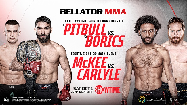 Прямая трансляция Bellator 286: Фрейре – Борич. Смотреть онлайн