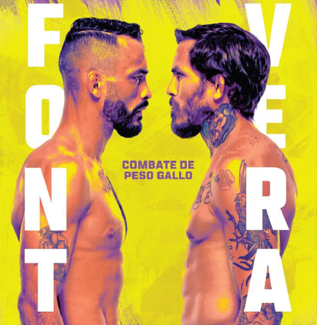 UFC Vegas 53 Фонт Вера смотреть онлайн