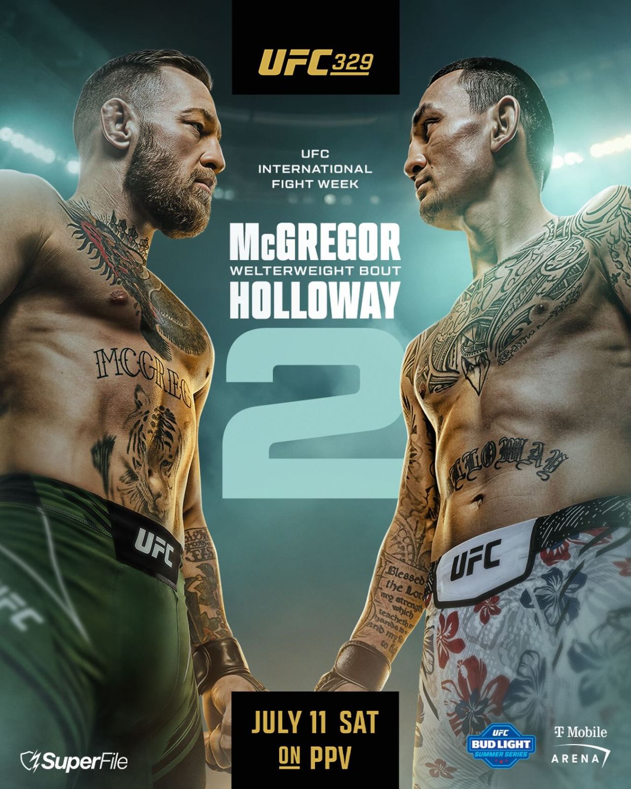 UFC 329: Конор Макгрегор – Макс Холлоуэй 2. Дата, кард шоу, где и когда смотреть прямую трансляцию