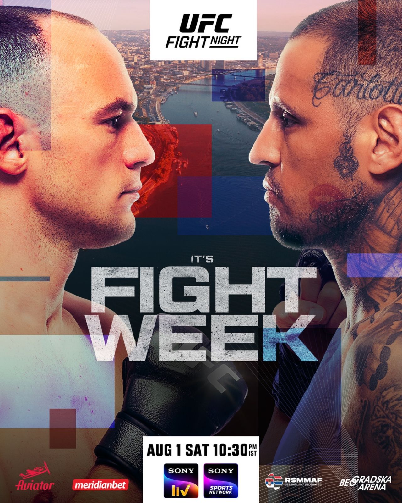 UFC Fight Night 283: Урош Медич – Даниэль Родригес. Полный кард шоу