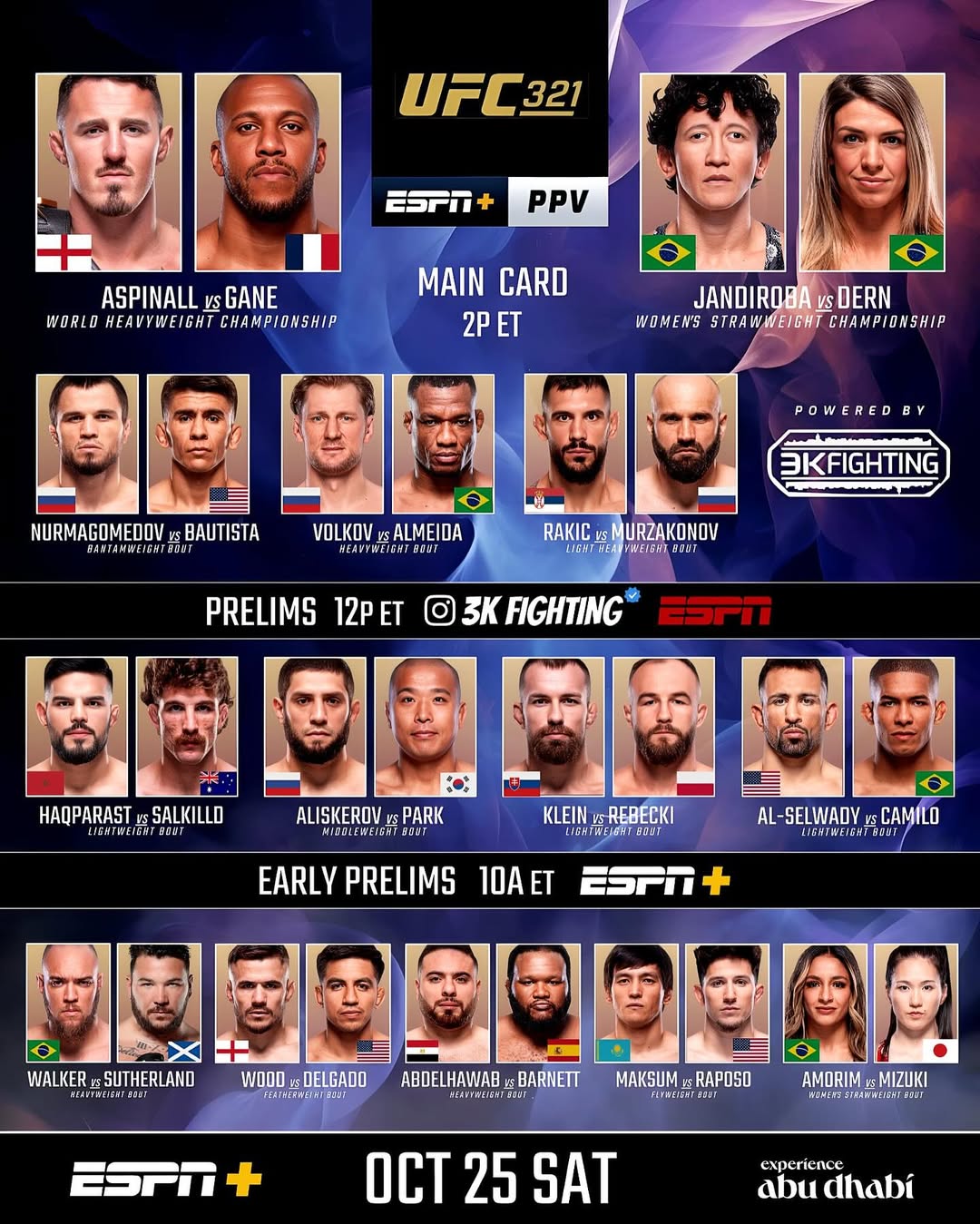 Прямая трансляция UFC 321: Аспиналл – Ган. Смотреть онлайн Прямая трансляция UFC 321: Аспиналл – Ган. Смотреть онлайн