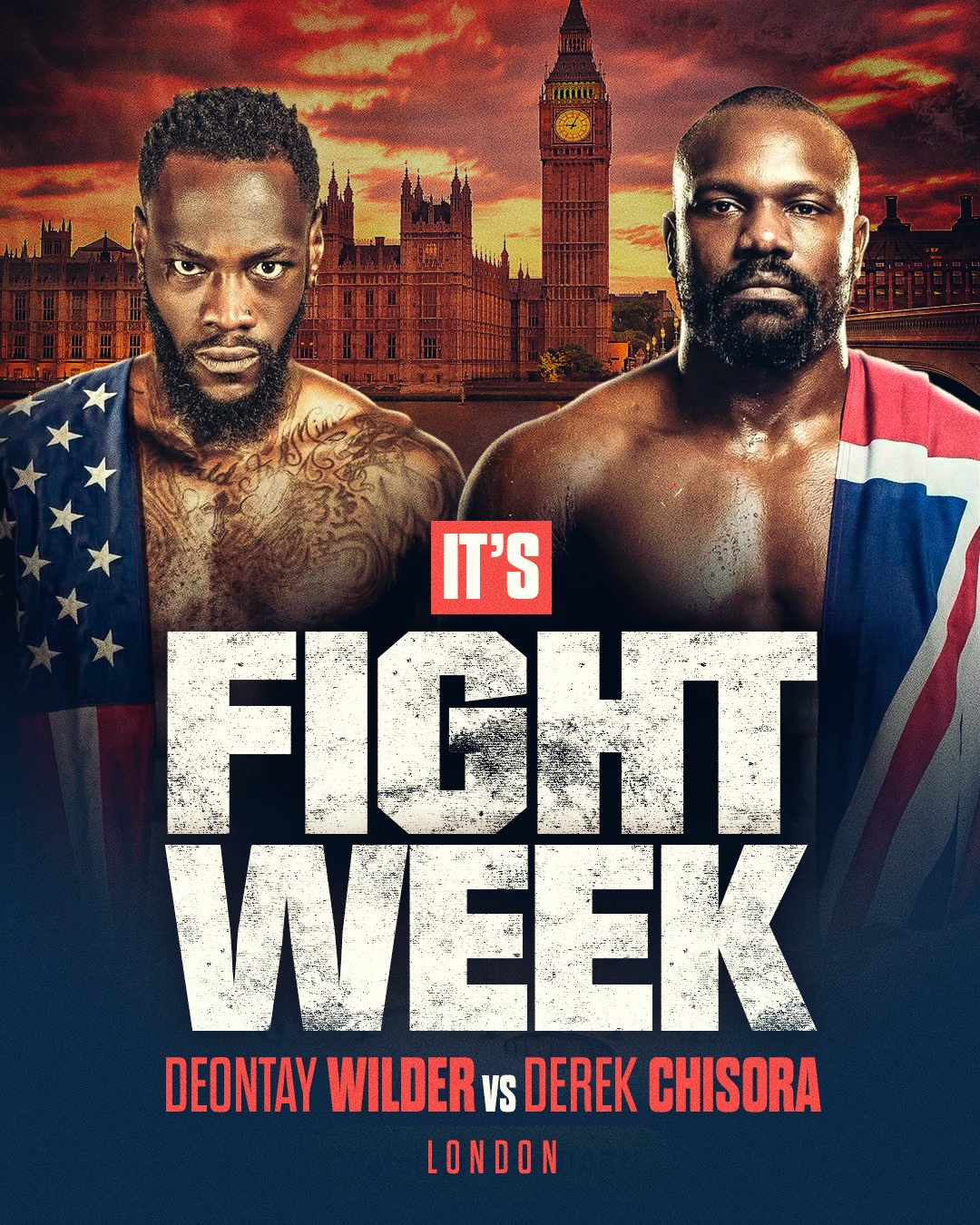 Дерек Чисора — Деонтей Уайлдер: дата, кард шоу, где и когда смотреть прямую трансляцию