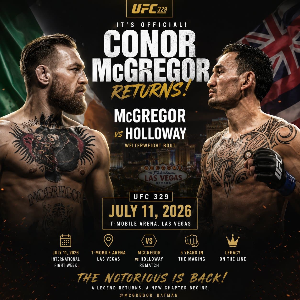 UFC: Конор Макгрегор – Макс Холлоуэй. Результаты из Лас-Вегаса LIVE UFC: Конор Макгрегор – Макс Холлоуэй. Результаты из Лас-Вегаса LIVE