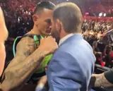 Макгрегор провоцировал Холлоуэя во время битвы взглядов: видео